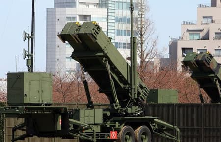 Thủ Đô Nhật Bản sẽ được bảo vệ bởi Patriot PAC-3