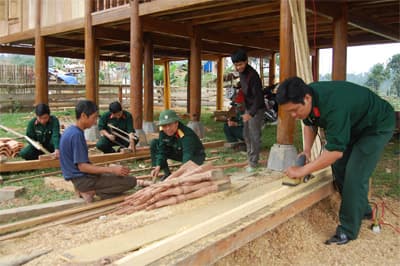 Chế độ với người hưởng lương trong quân đội theo Nghị định 116