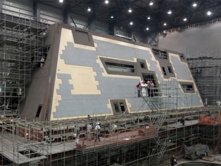 General Dynamics bắt đầu đóng mới khu trục hạm lớp Zumwalt thứ 3