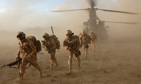 Anh sẽ viện trợ 70 triệu bảng/năm cho quân đội Afhghanistan