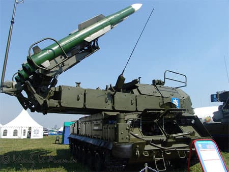 Syria triển khai tổ hợp tên lửa Buk tại biên giới giáp Lebanon