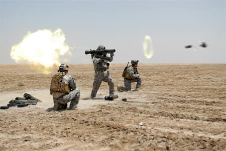 Đặc nhiệm Mỹ thích súng phóng lựu Carl-Gustaf M3