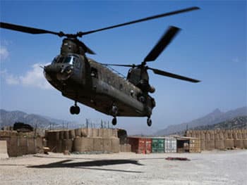 Afghanistan: Rơi trực thăng, 11 quân nhân thiệt mạng