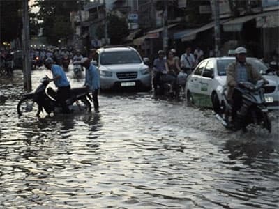 Chủ động ứng phó với triều cường lên cao