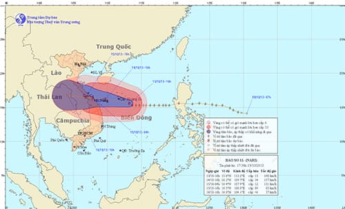 Quân dân miền Trung khẩn cấp đối phó với bão số 11