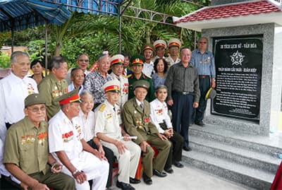 Khánh thành bia ghi nhớ nơi đánh thắng đại đội quân Pháp