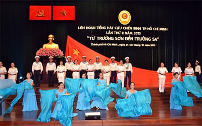 Bế mạc Liên hoan tiếng hát Cựu chiến binh TP Hồ Chí Minh lần 2