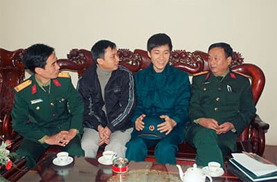 Tuổi trẻ quê hương đất Tổ trước ngày lên đường