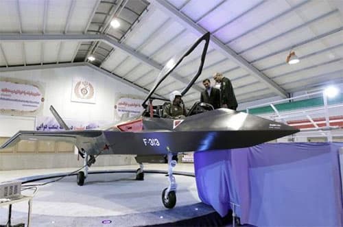 Chiến đấu cơ tàng hình mới của Iran là đồ giả