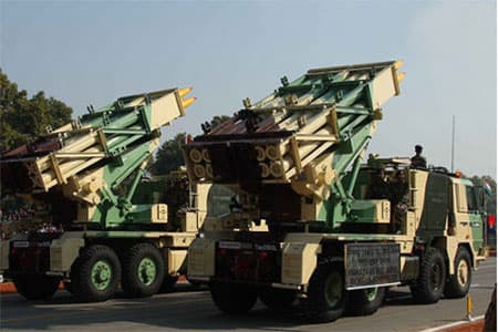 Ấn Độ đặt mua số lượng lớn đạn rocket cho hệ thống Pinaka
