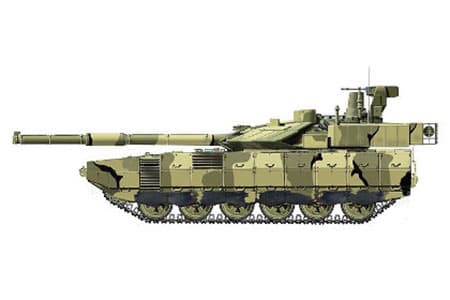 Không giới thiệu xe tăng chiến đấu chủ lực tại hội chợ Russia Arms Expo-2013