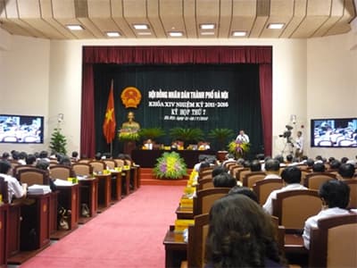 Khai mạc kỳ họp thứ 7 HĐND thành phố Hà Nội khóa XIV
