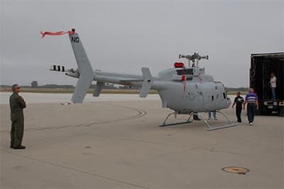 Hải quân Mỹ nhận UAV Fire Scout nâng cấp đầu tiên