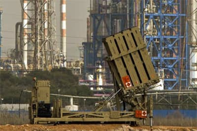 Israel đánh chặn thành công rocket phóng từ Ai Cập