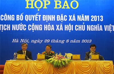15.446 phạm nhân đang chấp hành án phạt tù được hưởng đặc xá