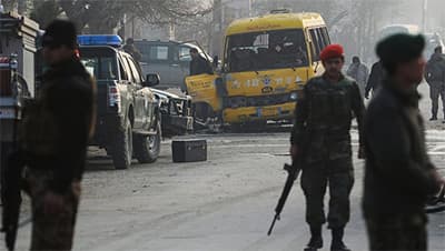 Đánh bom khủng bố ở Kabul, 4 người thiệt mạng