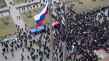 Ukraine: Biểu tình chống chính quyền lâm thời