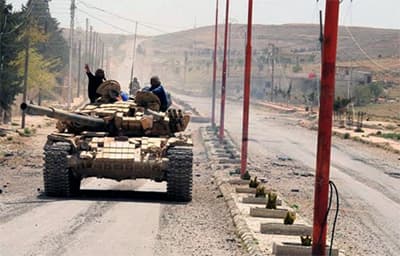 Mỹ và Saudi Arabia cung cấp vũ khí chống tăng cho phe đối lập ở Syria