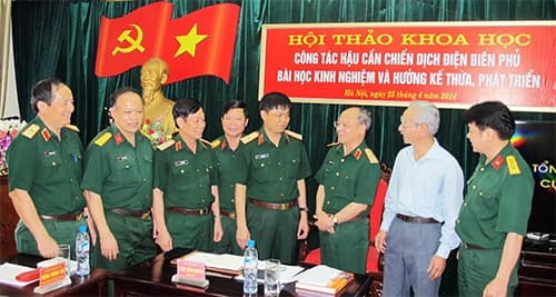 Kế thừa và phát triển kinh nghiệm công tác hậu cần chiến dịch Điện Biên Phủ