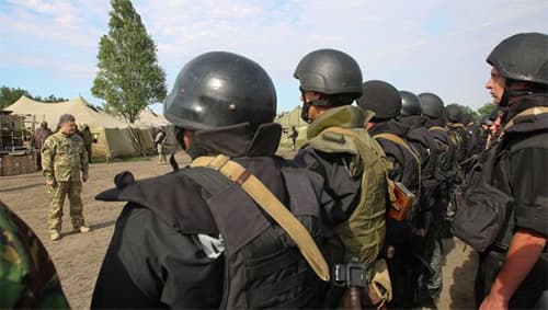 Vệ binh Ukraine phủ nhận cáo buộc phi tang xác đồng đội ở Donetsk