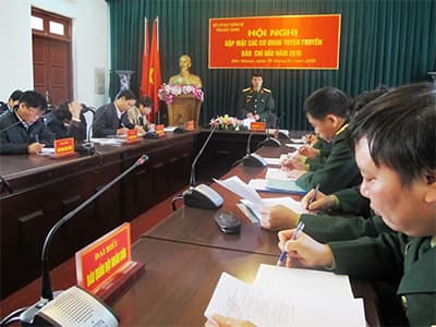 Bộ Chỉ huy quân sự tỉnh Bắc Giang gặp mặt các cơ quan báo chí năm 2015