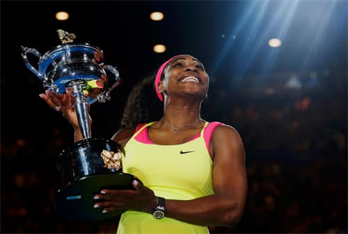 Serena lần thứ sáu vô địch Australia Mở rộng