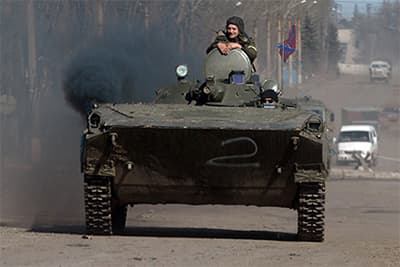 Tự vệ Donetsk tuyên bố rút vũ khí hạng nặng khỏi các khu vực giao tranh