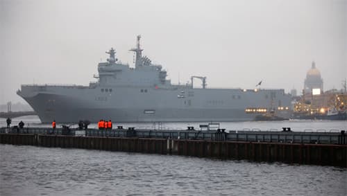 Nga yêu cầu Pháp bồi thường hợp đồng tàu đổ bộ Mistral