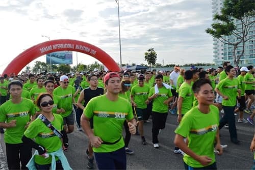 Hơn 4.500 VĐV tham gia Cuộc thi Ma-ra-tông quốc tế Đà Nẵng 2015