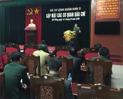 Quân khu 3 tăng cường phối hợp tuyên truyền công tác QS-QP
