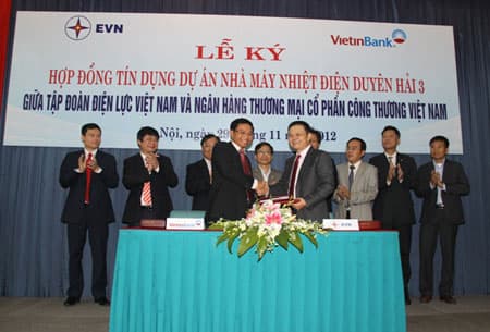 Vietinbank và EVN ký hợp đồng tín dụng trị giá 6.200 tỷ đồng