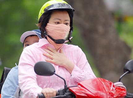 Miền Bắc trời se lạnh vào sáng sớm