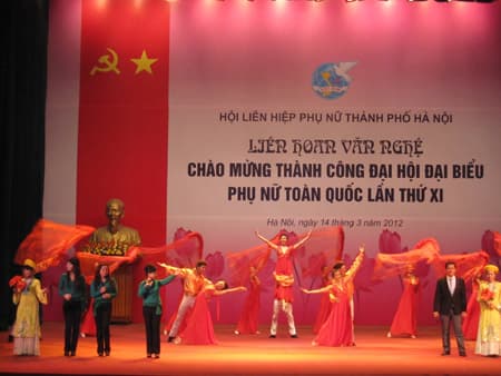 Chào mừng thành công Đại hội Đại biểu Phụ nữ toàn quốc