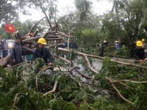 Trung tâm TP.Hồ Chí Minh bị thiệt hại nặng sau bão số 1