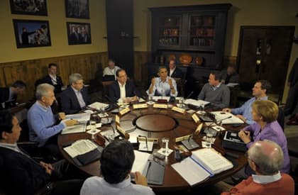 G8 tìm biện pháp cứu Eurozone