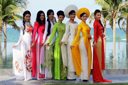 Duyên dáng áo dài