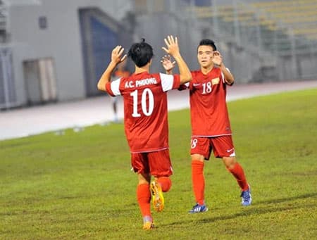 U19 Việt Nam dễ dàng đánh bại U19 Đài Loan (Trung Quốc)