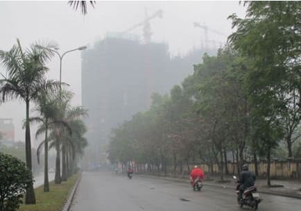 Không khí lạnh gây mưa nhỏ ở khu vực phía Bắc