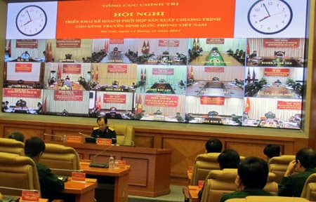 Đẩy mạnh phối hợp sản xuất chương trình cho Kênh Truyền hình QPVN