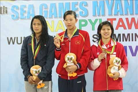 Ánh Viên lần thứ 2 phá kỷ lục SEA Games, Đoàn TTVN có 43 HCV