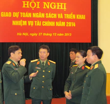 Hội nghị giao dự toán ngân sách và triển khai nhiệm vụ tài chính năm 2014
