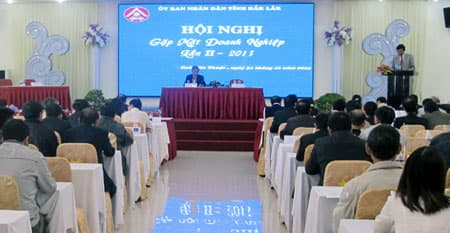 Đắc Lắc: Gặp mặt doanh nghiệp lần thứ II năm 2013