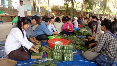 Bánh chưng xanh - Tấm lòng vàng