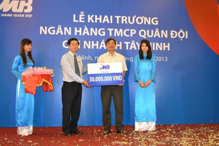 MB khai trương chi nhánh đầu tiên tại Tây Ninh