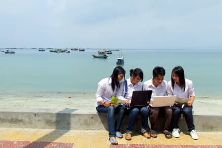 Đưa internet về bản