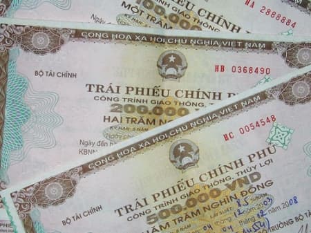 Huy động thêm 1.750 tỷ đồng trái phiếu Chính phủ