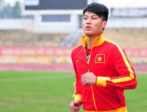 Tiền đạo Mạc Hồng Quân được gọi vào đội tuyển U23 Việt Nam