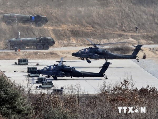 Mỹ huy động trực thăng tấn công Apache để bảo vệ Baghdad
