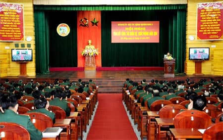 Quân khu 5 tổng kết công tác quân sự, quốc phòng