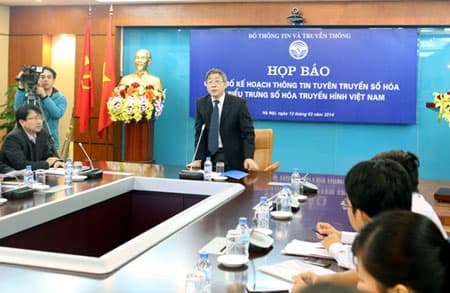 Năm 2014 tập trung tuyên truyền số hóa truyền hình tại các thành phố lớn